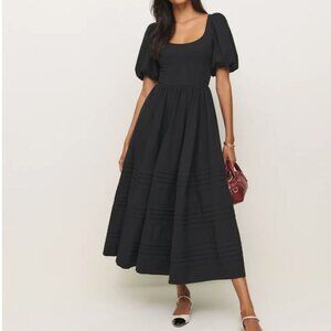 Reformation Everlyn Dress Black - Size 2